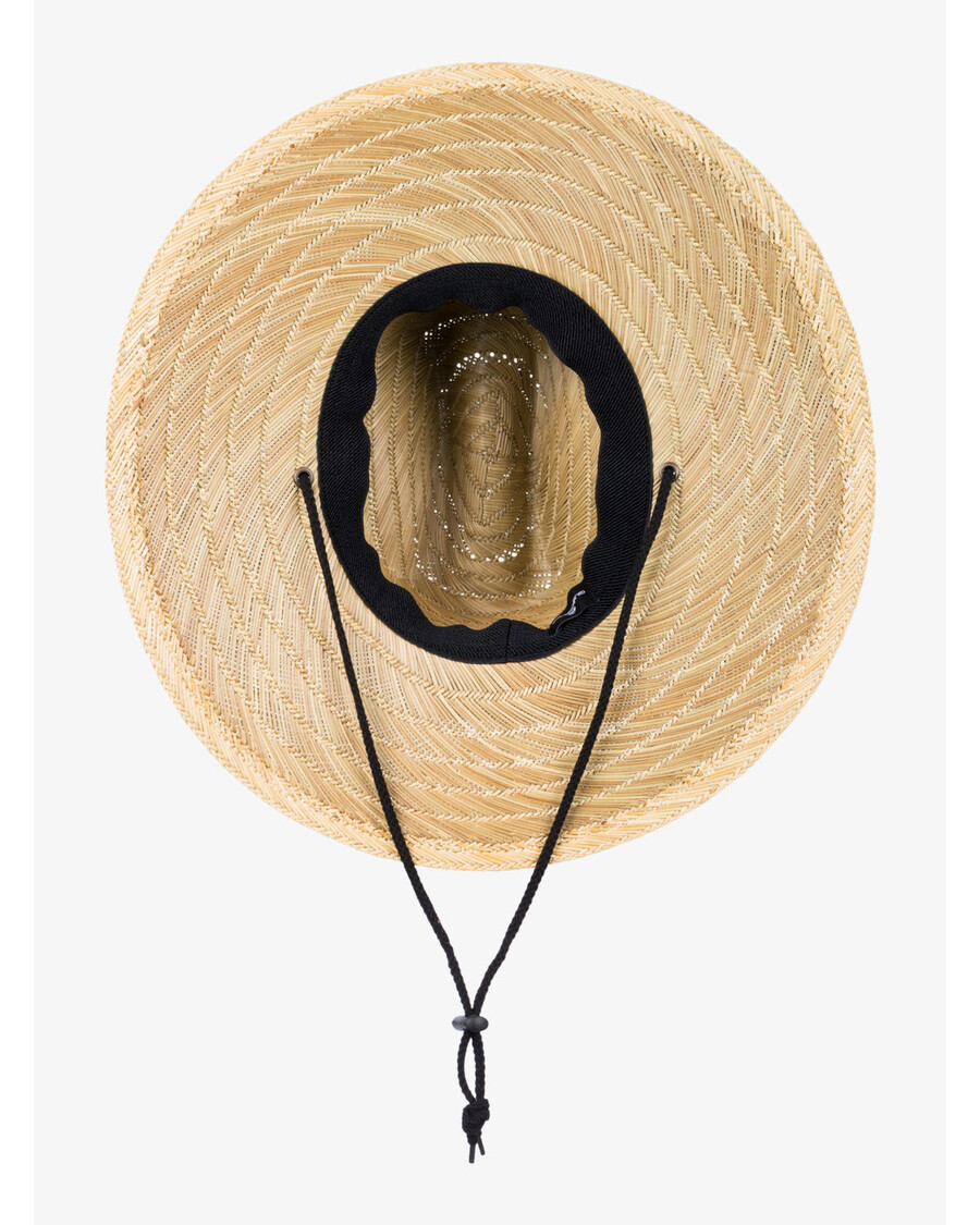 Quik Silver Pierside Straw Lifeguard Hat - Natural