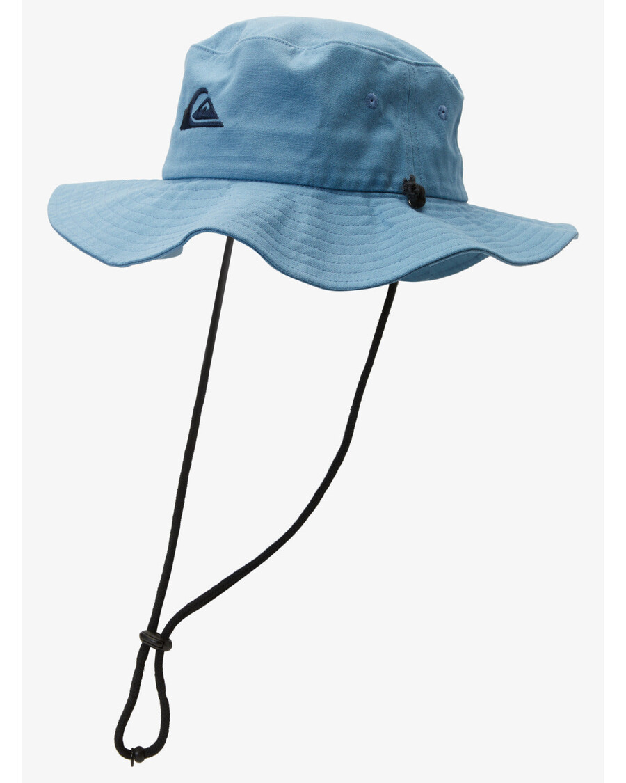 Quiksilver Bushmaster Safari Boonie Hatt - Egeiska Blå