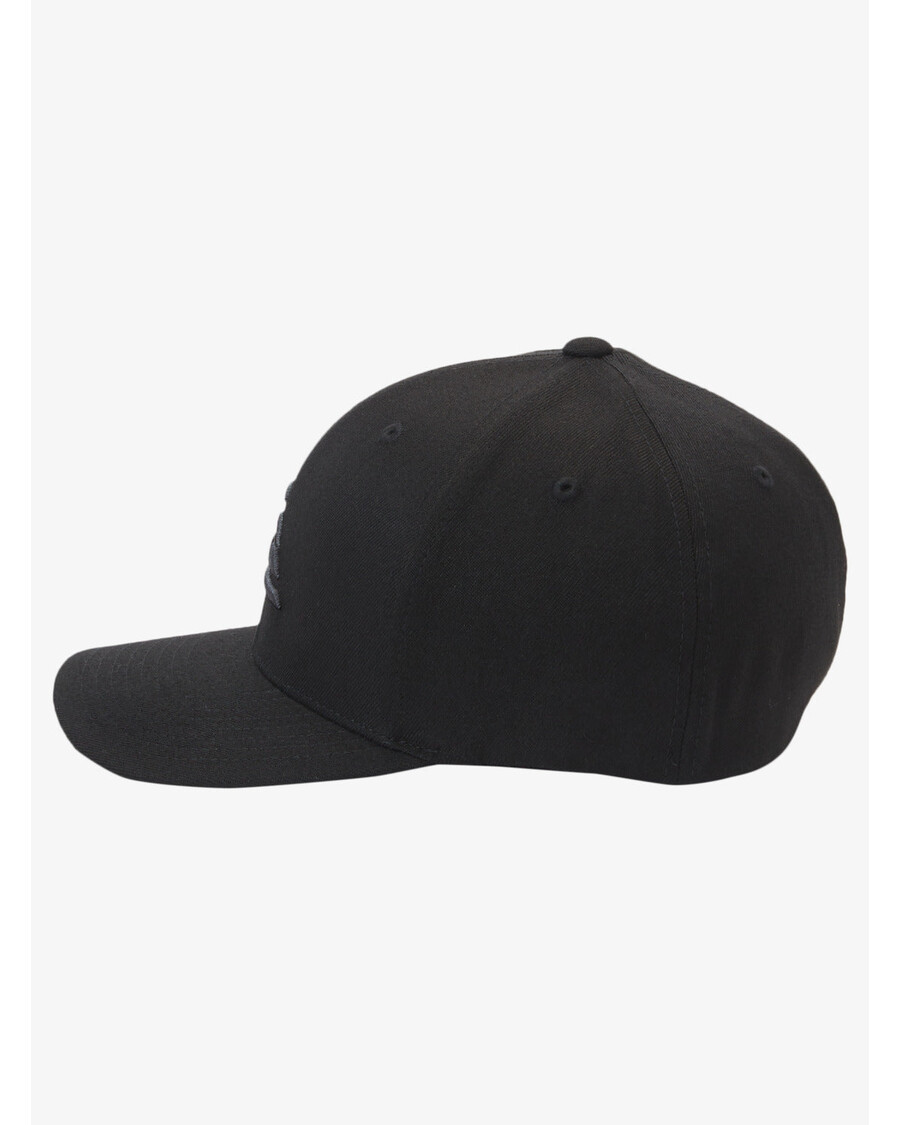 Quik Silver Mountain And Wave Flexfit Hat - Black/Black