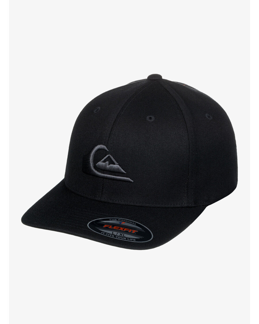 Quik Silver Mountain And Wave Flexfit Hat - Black/Black