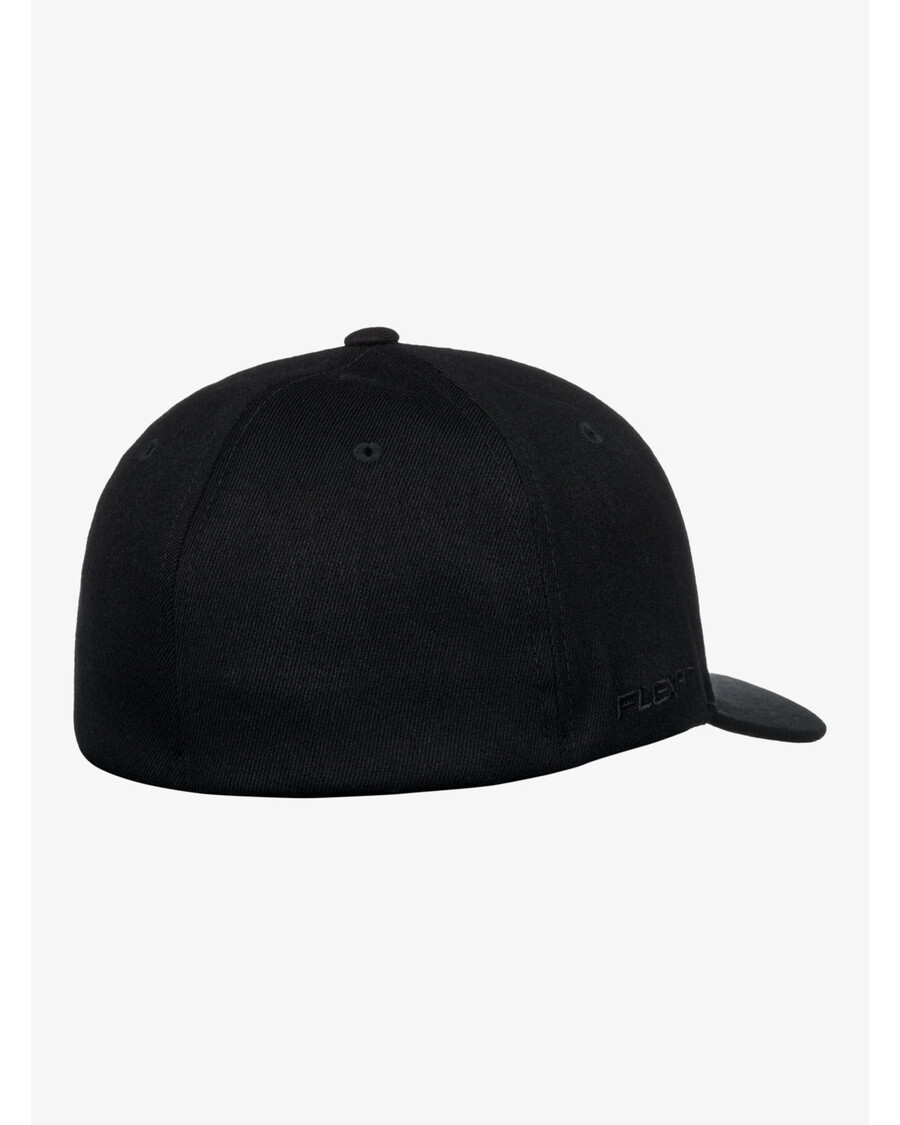 Quik Silver Mountain And Wave Flexfit Hat - Black/Black