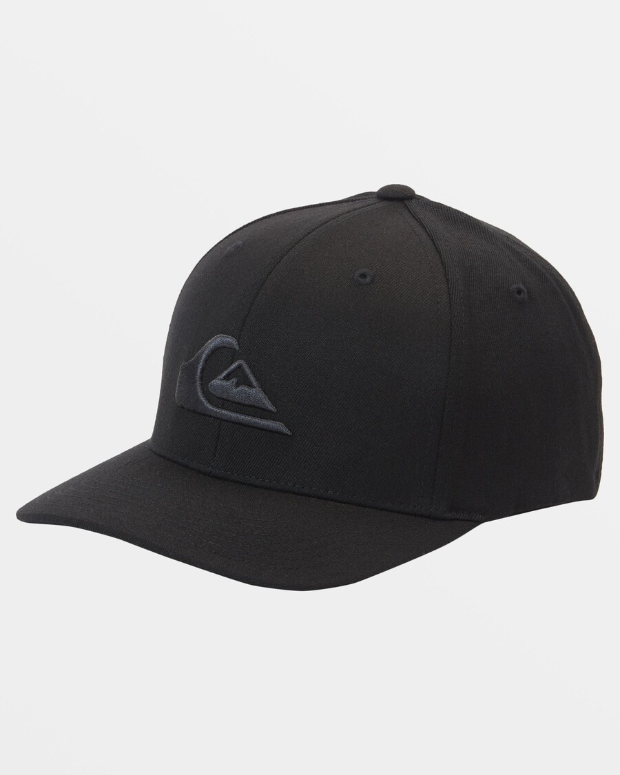 Quik Silver Mountain And Wave Flexfit Hat - Black/Black
