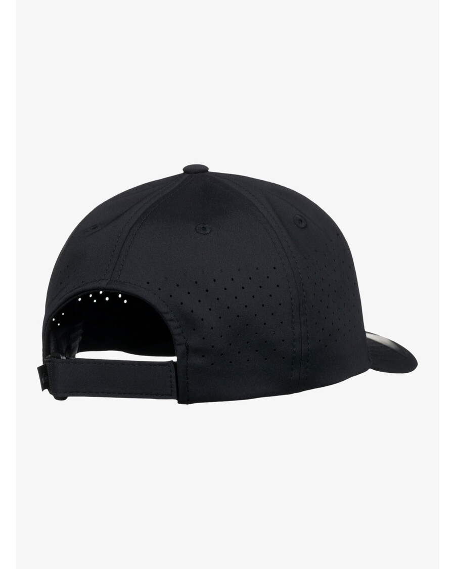 Quik Silver Adapted Flexfit Hat - Black