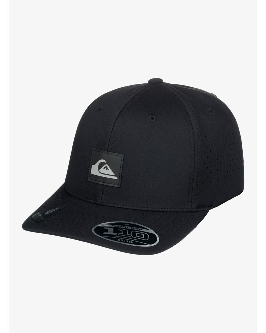 Quiksilver-muokattu Flexfit-hattu - Musta