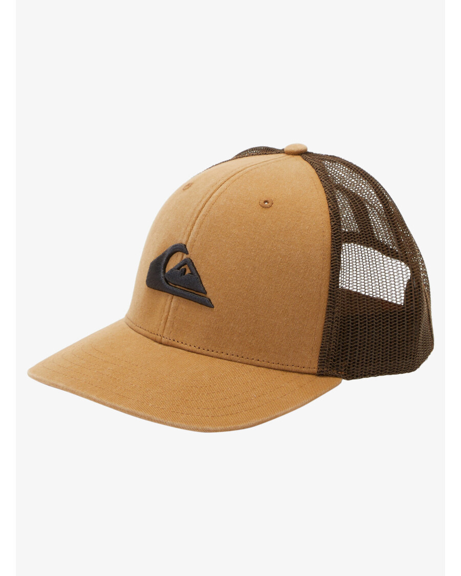 Quiksilver Grounder Trucker Hatt - Benbrun