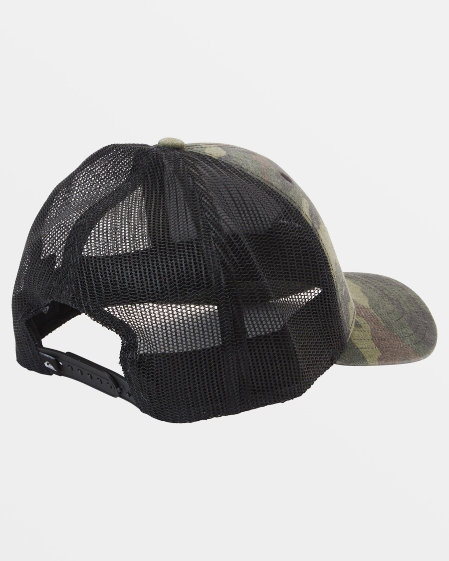 Quik Silver Grounder Trucker Hat - Camo