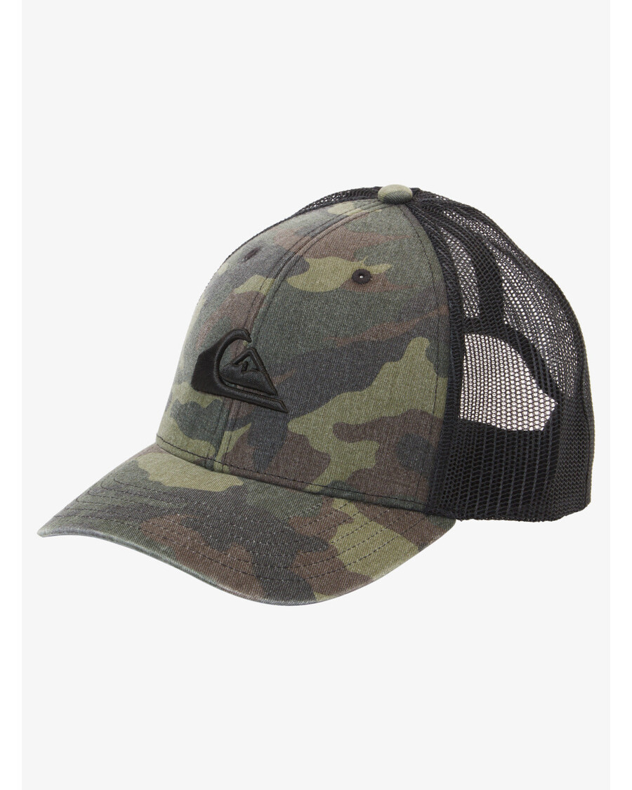 Quik Silver Grounder Trucker Hat - Camo
