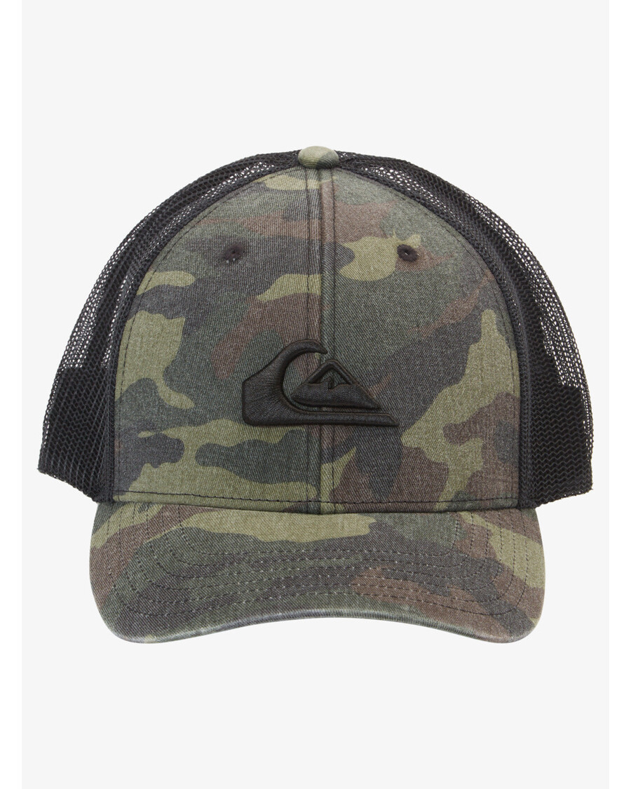 Quik Silver Grounder Trucker Hat - Camo