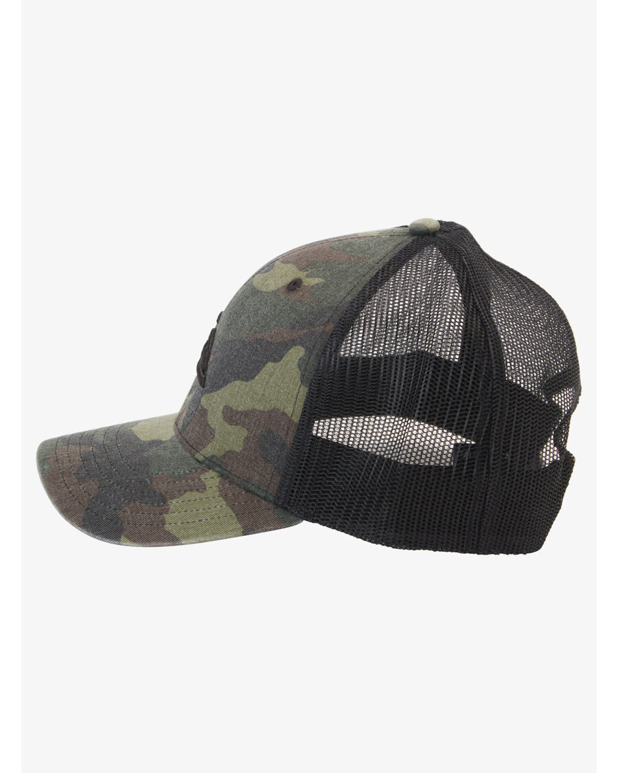 Quik Silver Grounder Trucker Hat - Camo