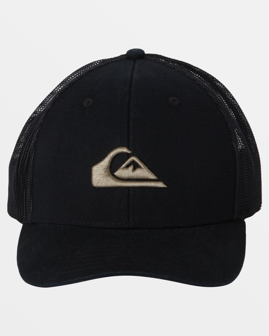 Quiksilver Grounder Trucker Hattu - Musta