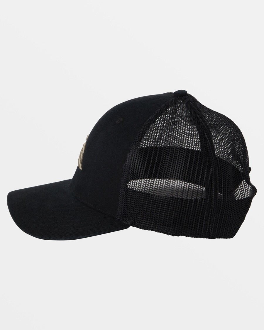 Quiksilver Grounder Trucker Hattu - Musta