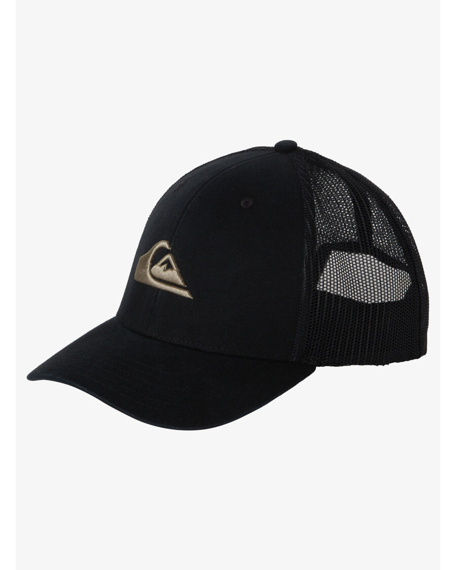 Quiksilver Grounder Trucker Hattu - Musta