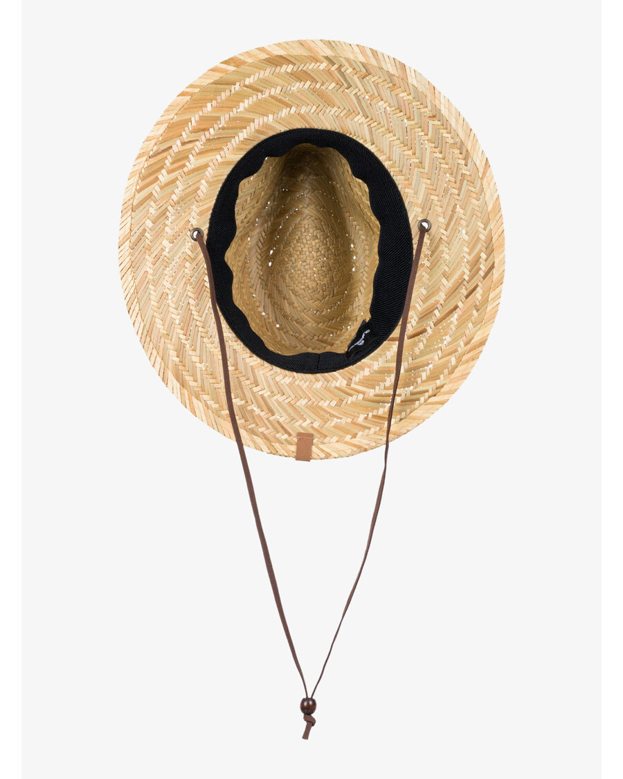 Quik Silver Jettyside Straw Lifeguard Hat - Natural