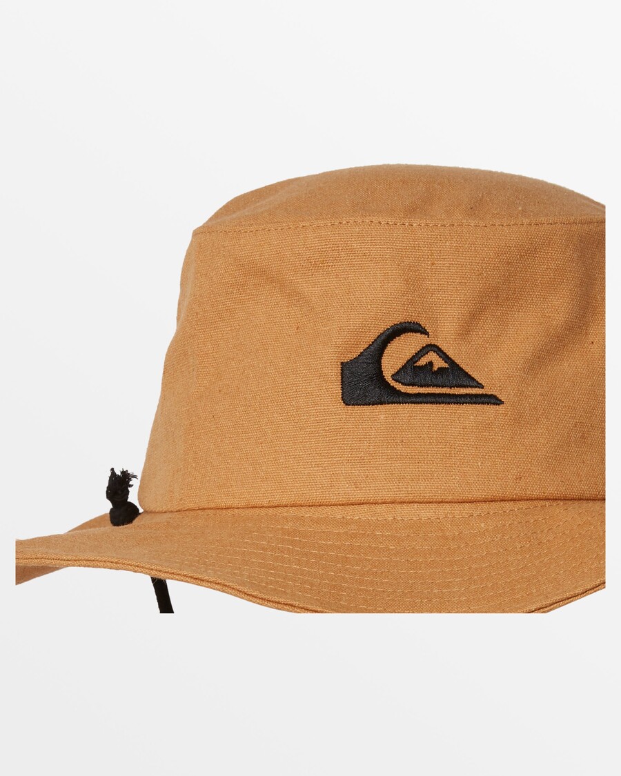 Topi Quiksilver Bushmaster Safari Boonie - Coklat Tulang