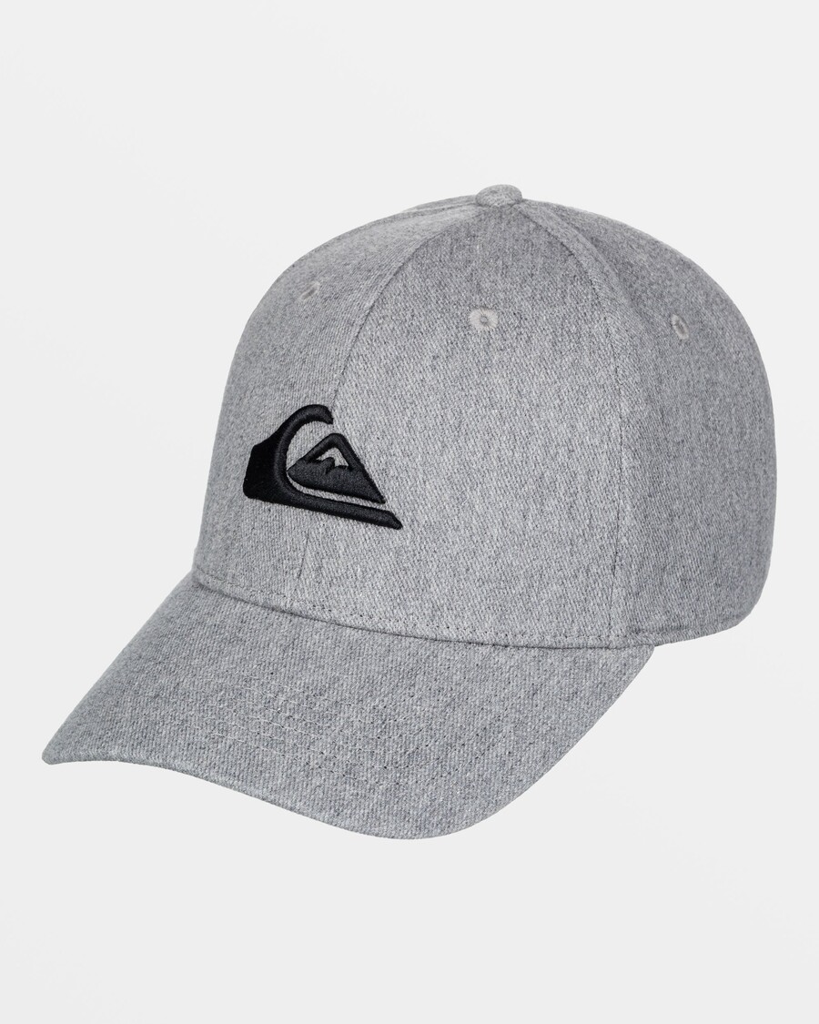 Quik Silver Decades Snapback Hat - Light Grey Heather