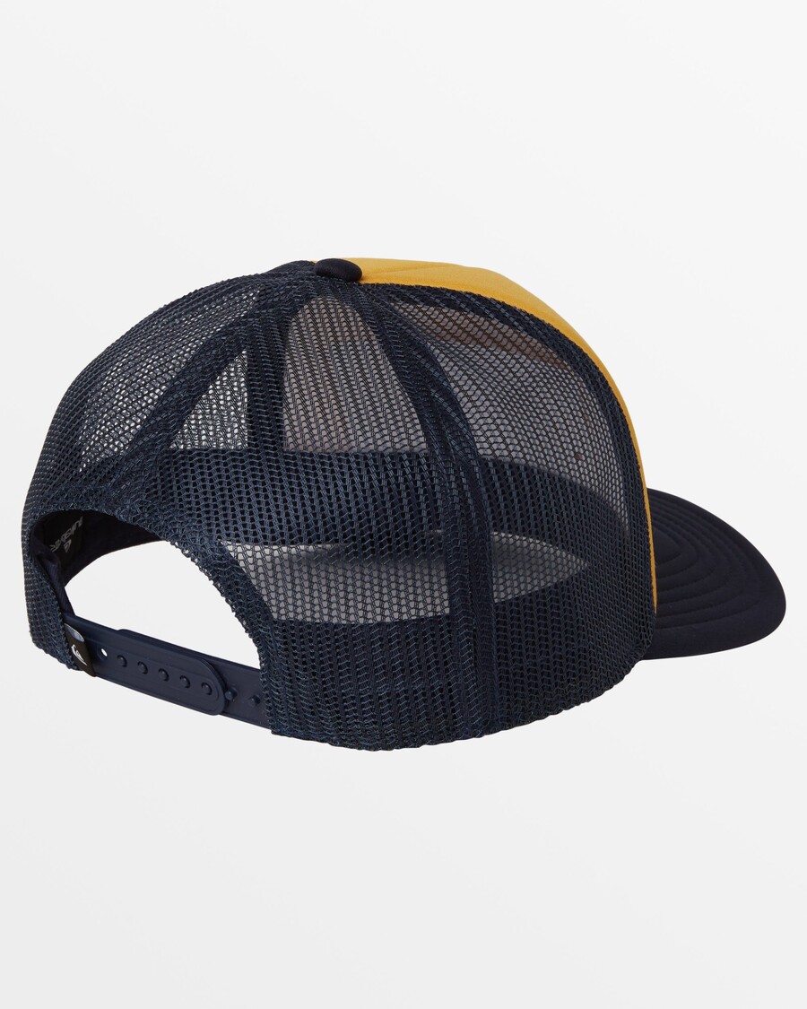 Quiksilver Foam Staller Trucker Hat - Sinappi