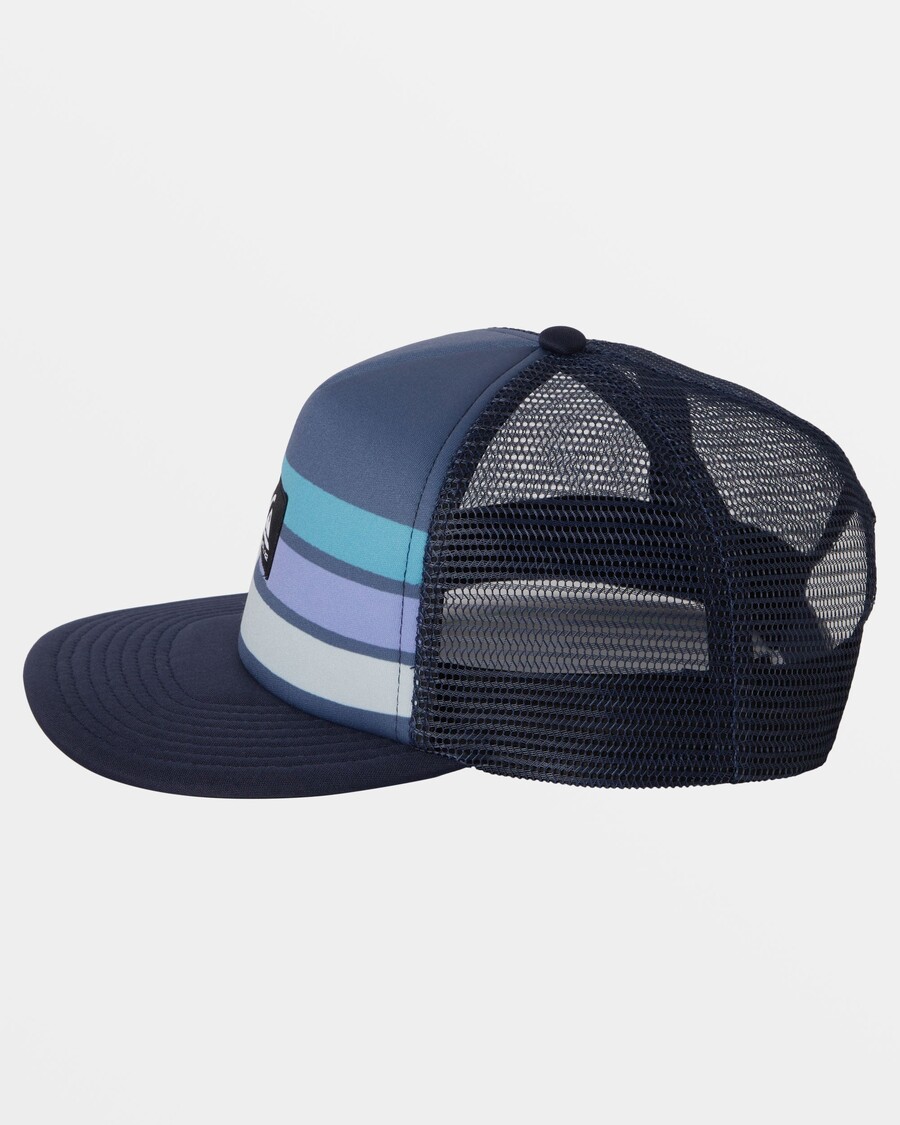 Quik Silver Emu Coop Trucker Hat - Blue Nights