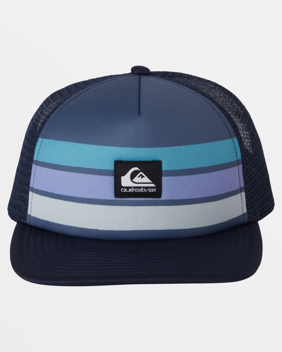 Quik Silver Emu Coop Trucker Hat - Blue Nights