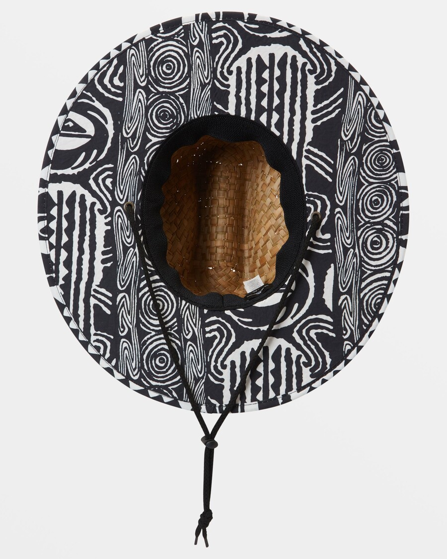 Quiksilver Pierside Print Solhatt - Dna Island Aquifer Ss