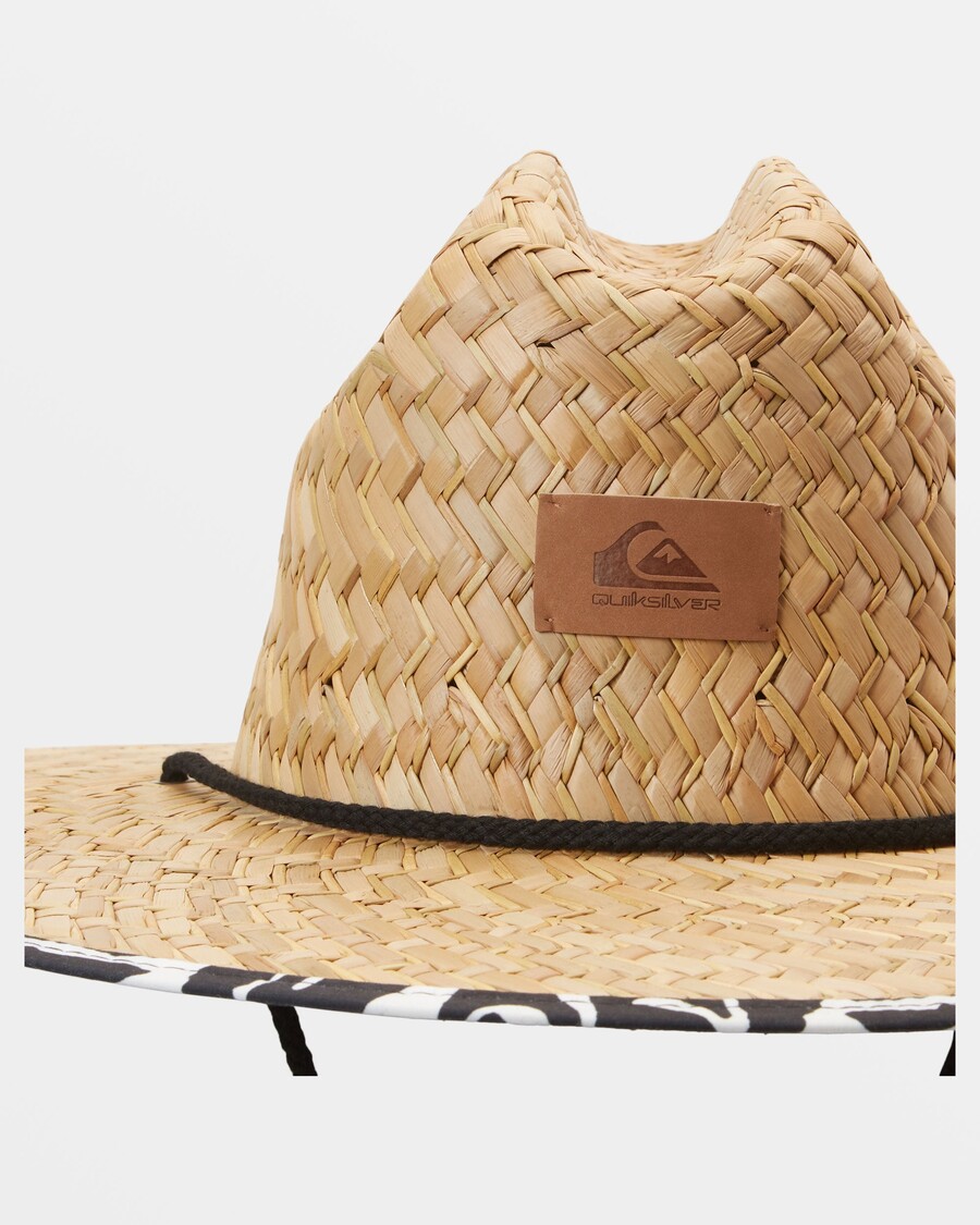 Quiksilver Pierside Print Solhatt - Dna Island Aquifer Ss