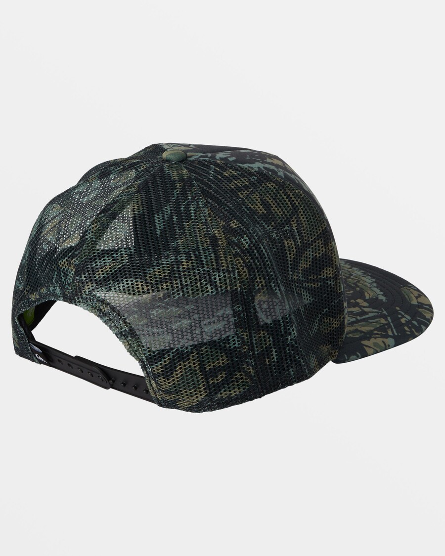 Quik Silver Sketchy Woods Trucker Hat - Camo