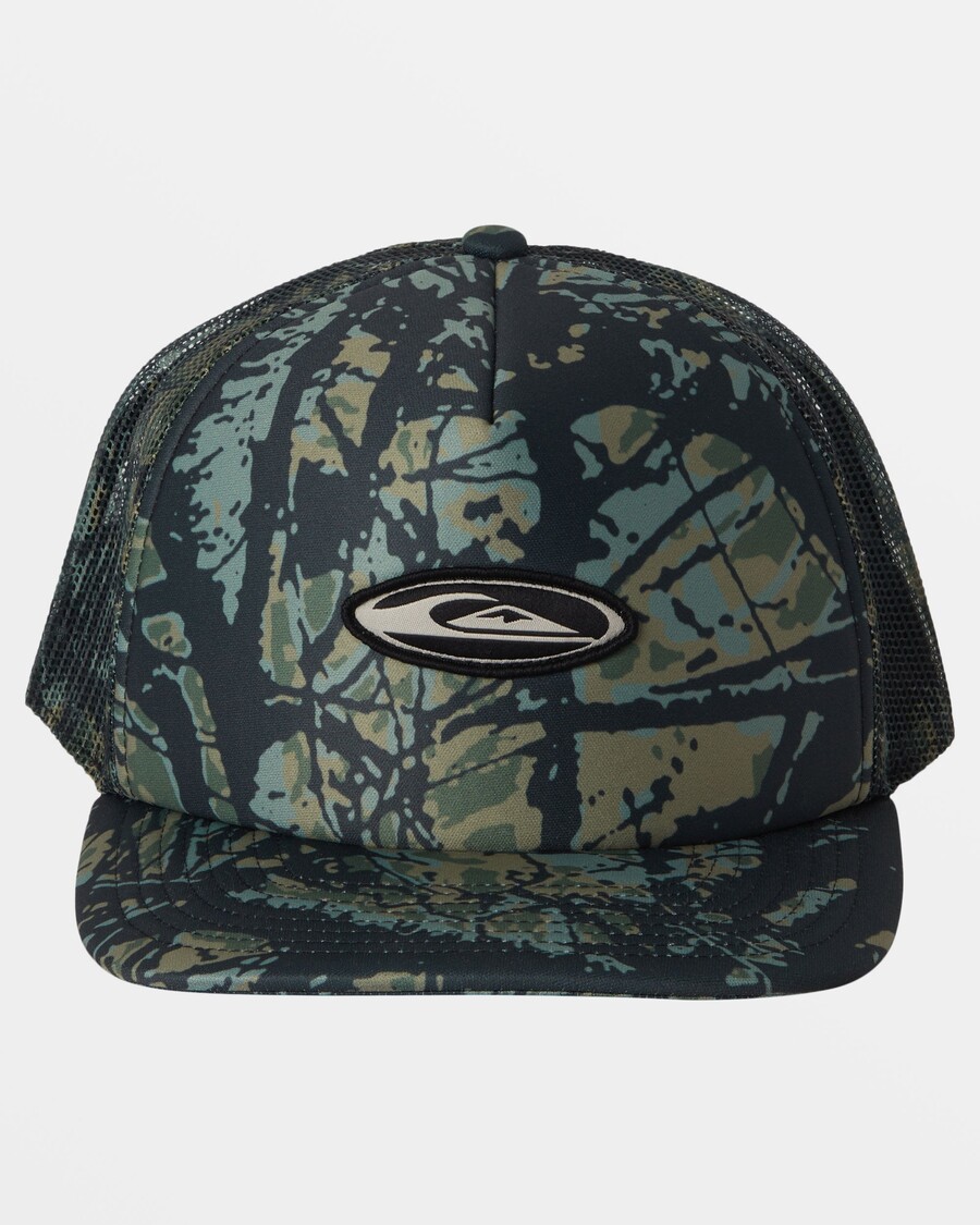 Quik Silver Sketchy Woods Trucker Hat - Camo