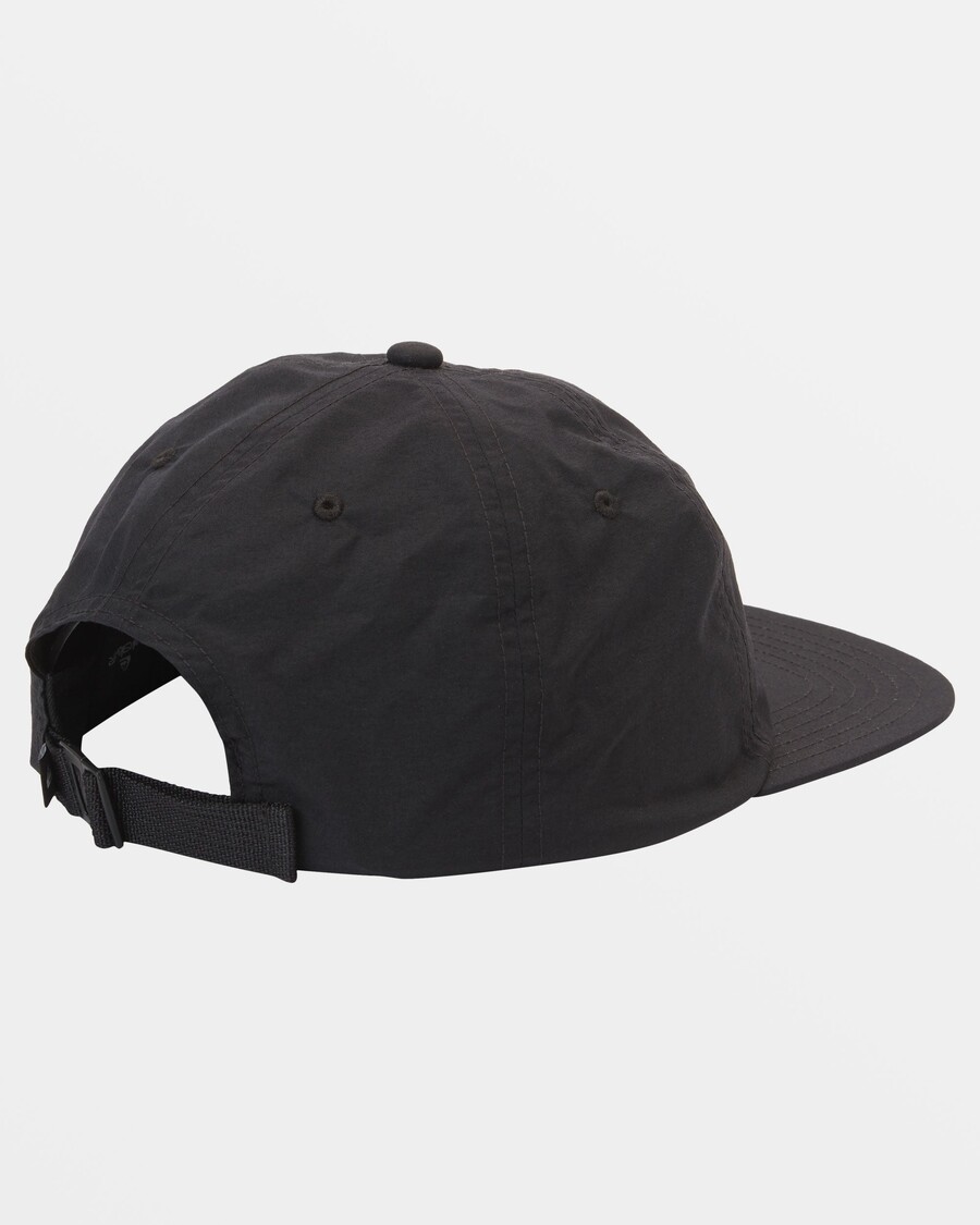 Topi Snapback Quiksilver Steelhouse Ripper - Hitam