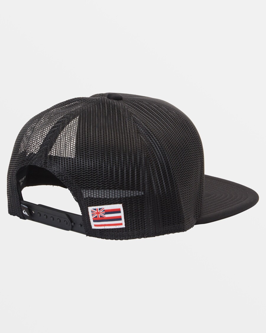 Quik Silver Island Breakout Trucker Hat - Black