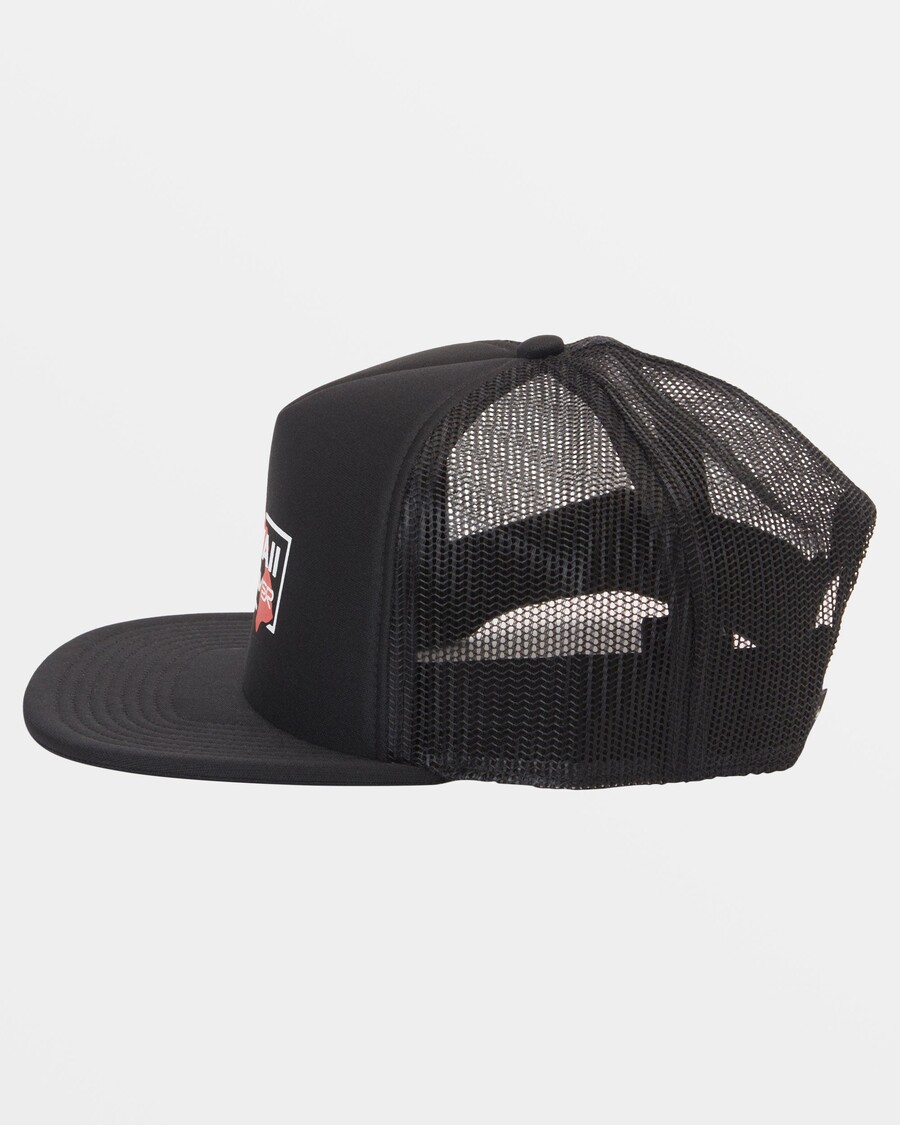 Quik Silver Island Breakout Trucker Hat - Black