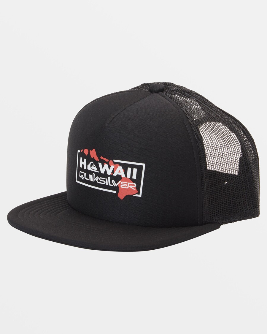 Quiksilver Island Breakout Trucker Hattu - Musta