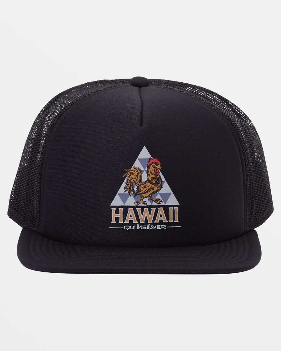 Quiksilver Roosting Trucker Hattu - Musta