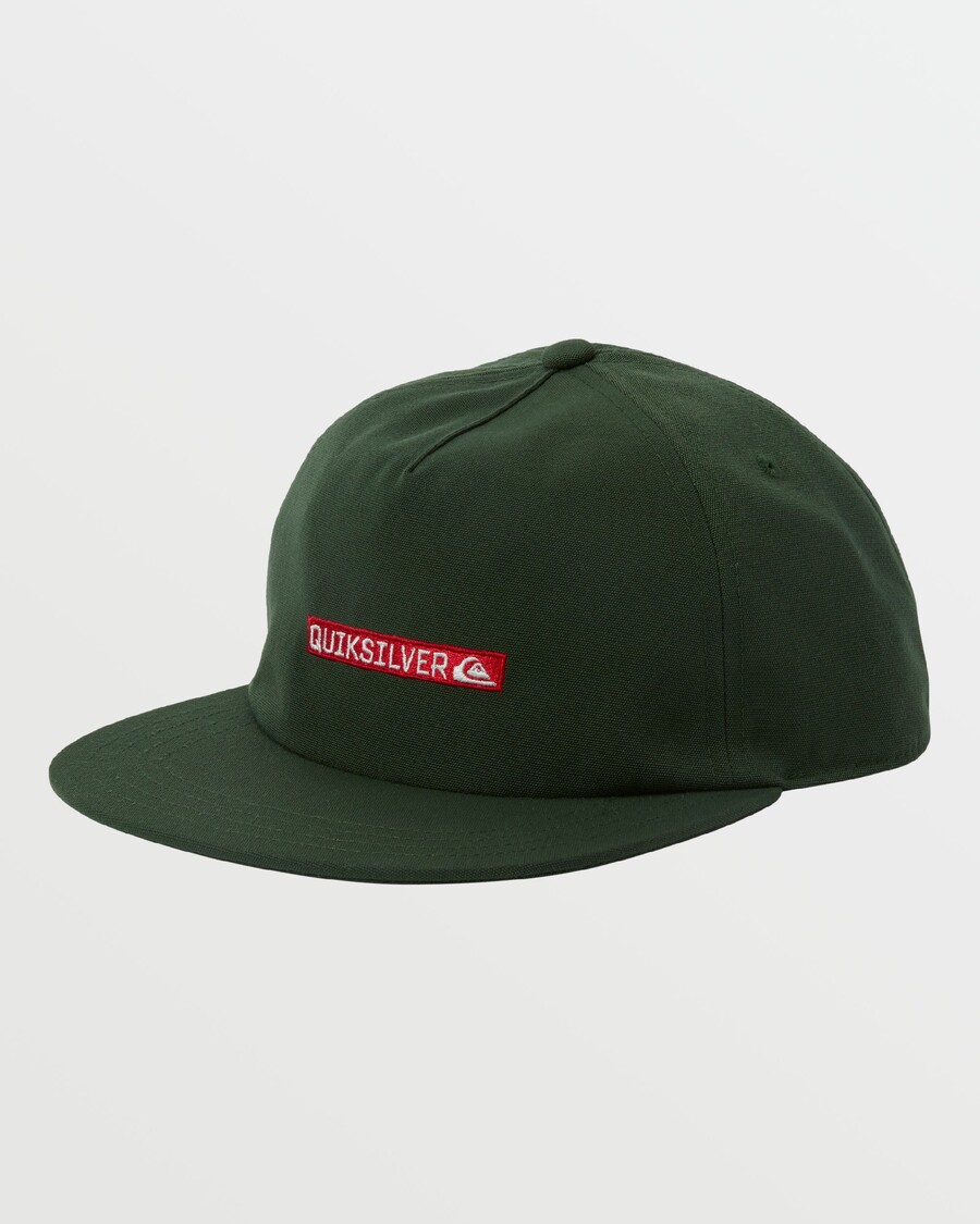 Quiksilver Dna Clicked Snapback Hat - Forest