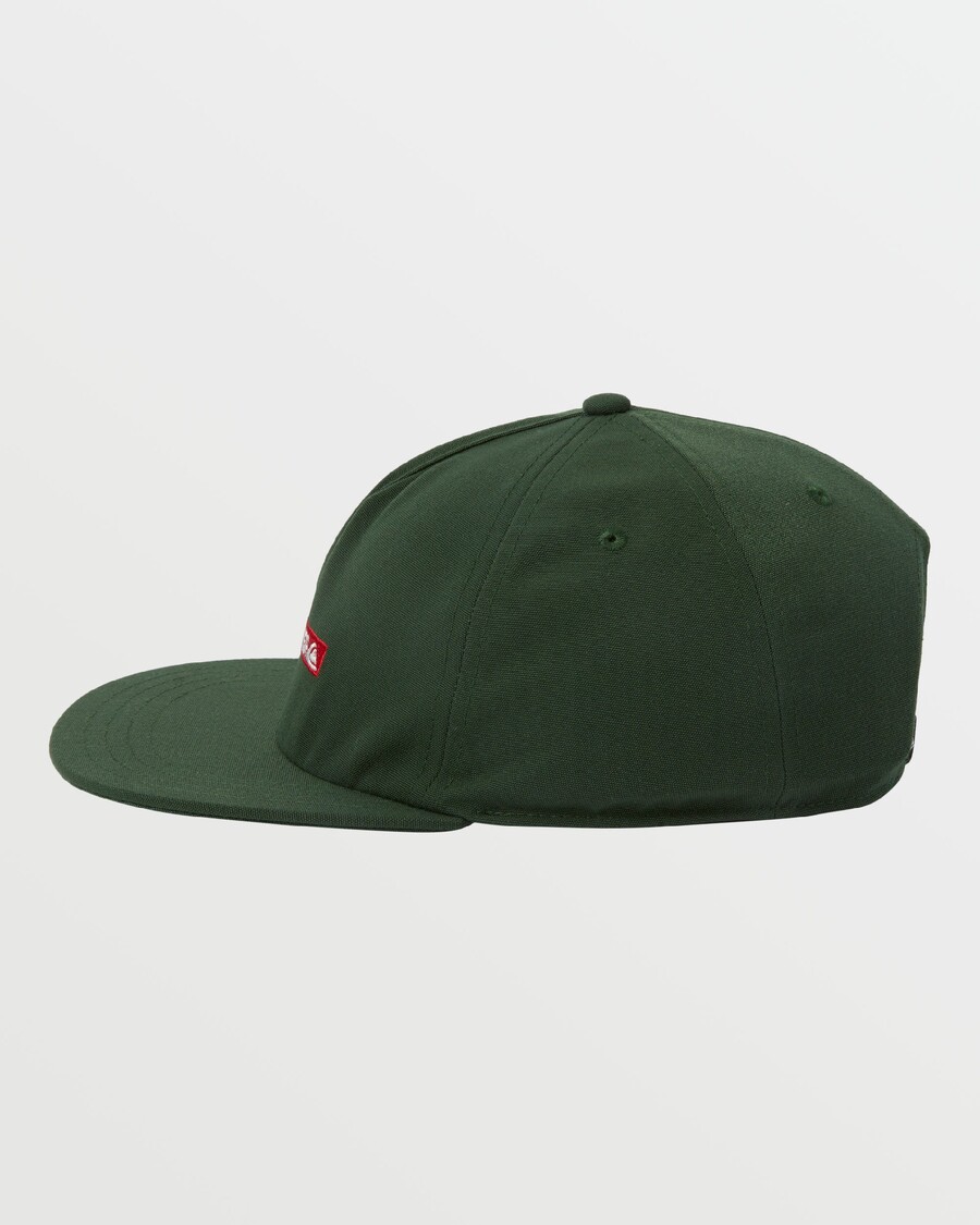 Quiksilver Dna Clicked Snapback Hat - Forest