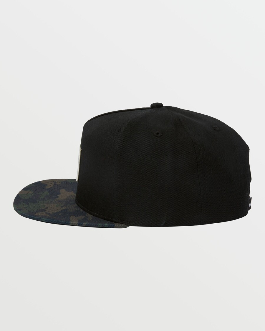 Quik Silver Hawaii Patriot Snapback Hat - Black