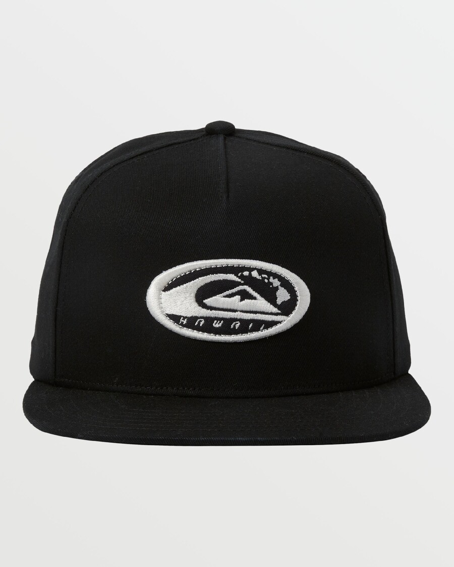 Quiksilver Hawaii Saturn Island Snapback Hattu - Musta