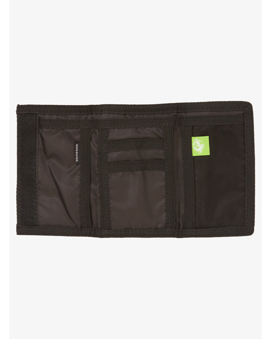 Quik Silver Každodenne Tlačená Trojzložková Peňaženka - Bering Sea Check Kravata Dye 233