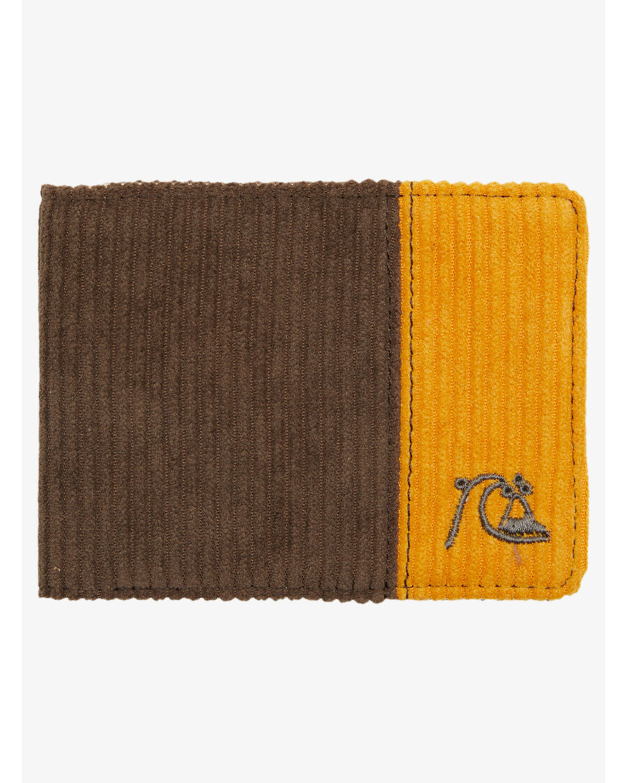 Quik Hopea Cord Bender Bi-fold Lompakko - Suuri Ruskea