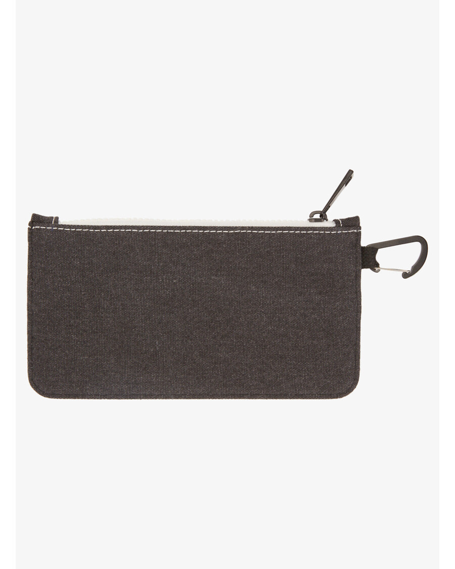 Quik Silver Original Satch Zip-Up Pouch - Black