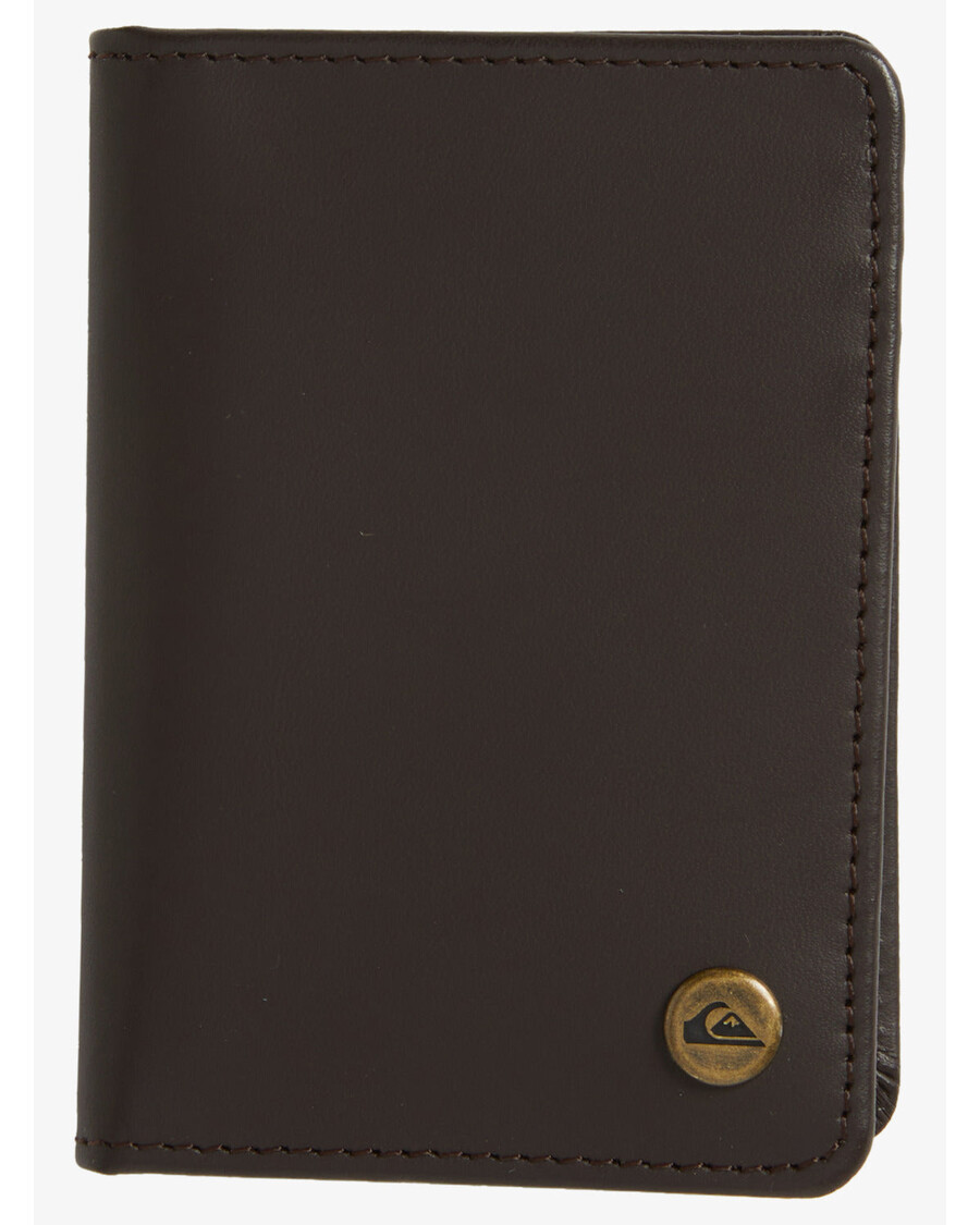 Quik Silver Mack Cardy Wallet - Chocolate Brown