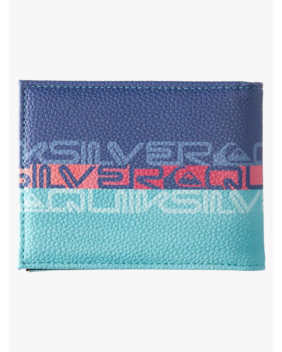 Quik Strieborná Sviežosť Trojzložková Peňaženka - Monako Modrá