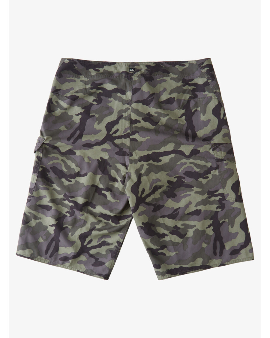 Quiksilver Manic Camo 22" Boardshorts - Forest Night