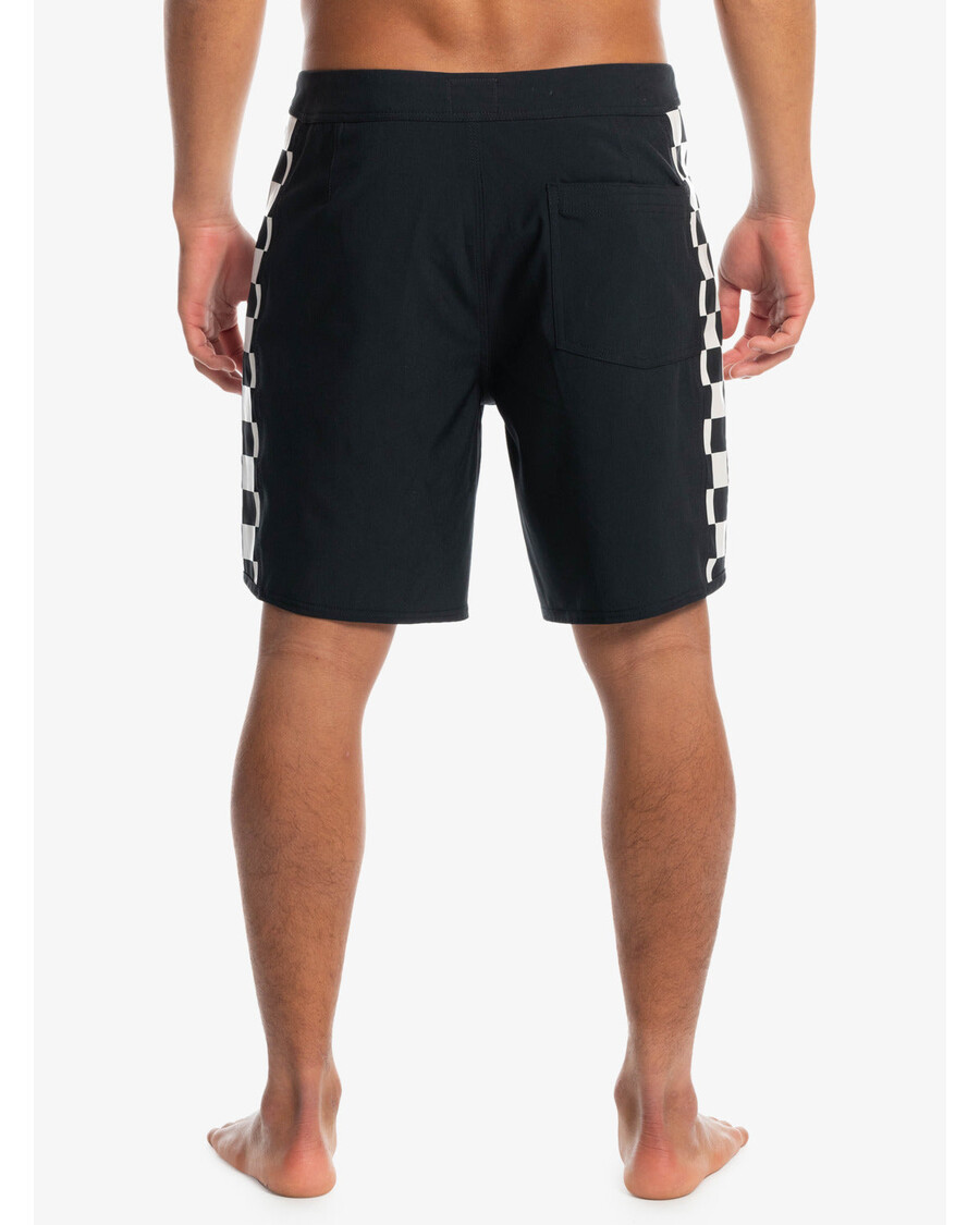 Quiksilver Quiksilver X Stranger Things Bermuda De Banho Hellfire Arch - Preto