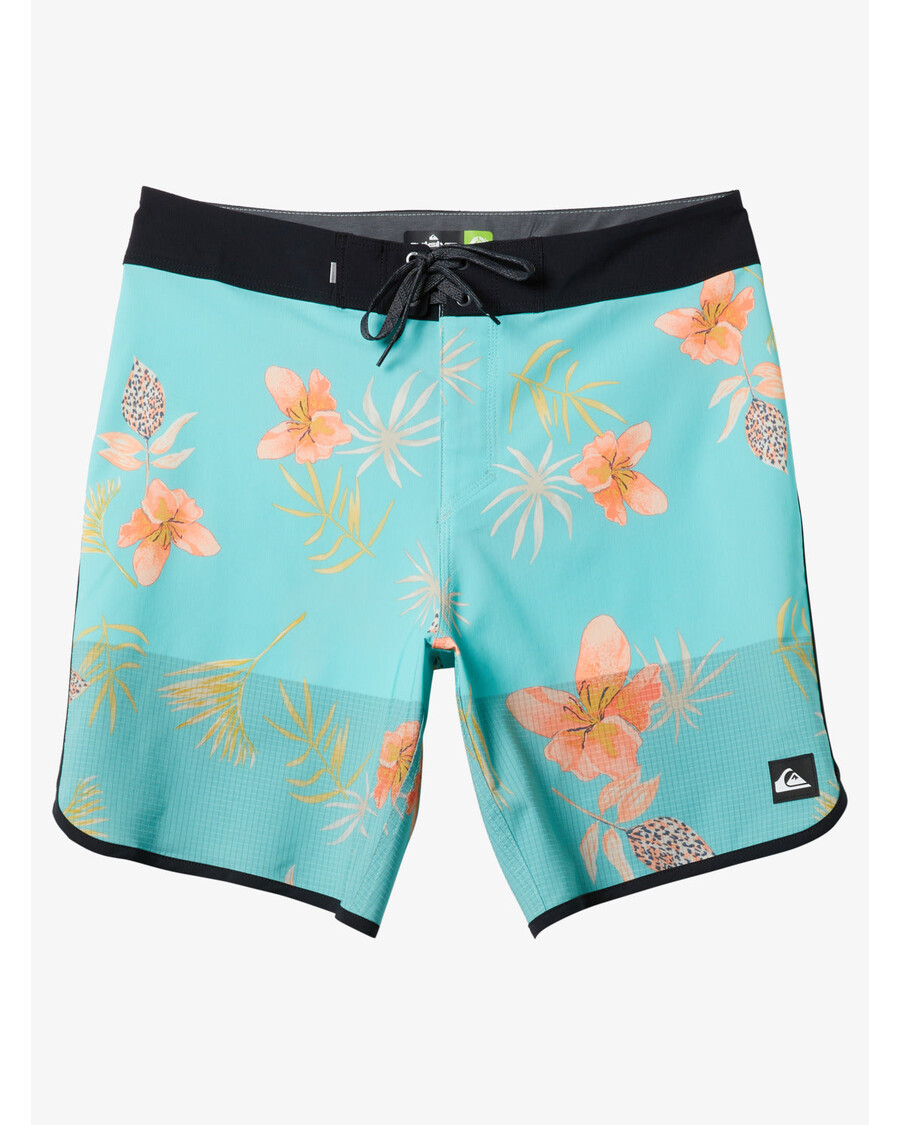 Quiksilver Highline Scallop 19" Boardshortky - Modrá Zářivost