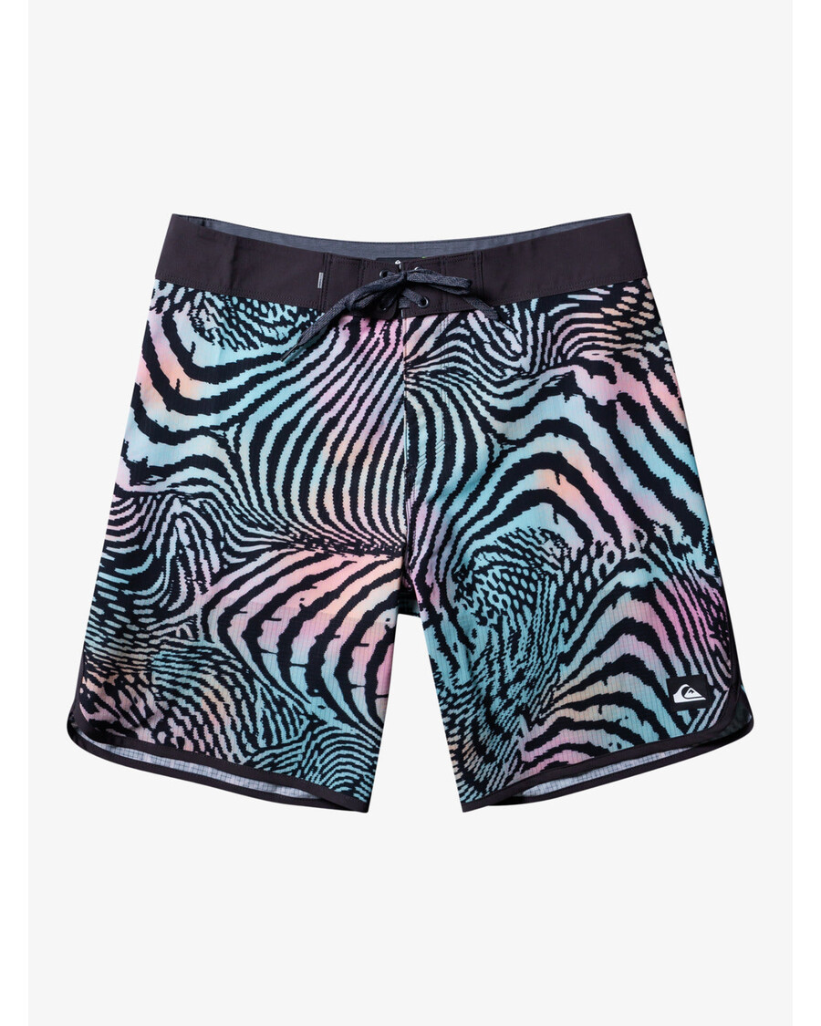 Σορτς σκόρτ 19" Quiksilver Highline Scallop - άσφαλτος