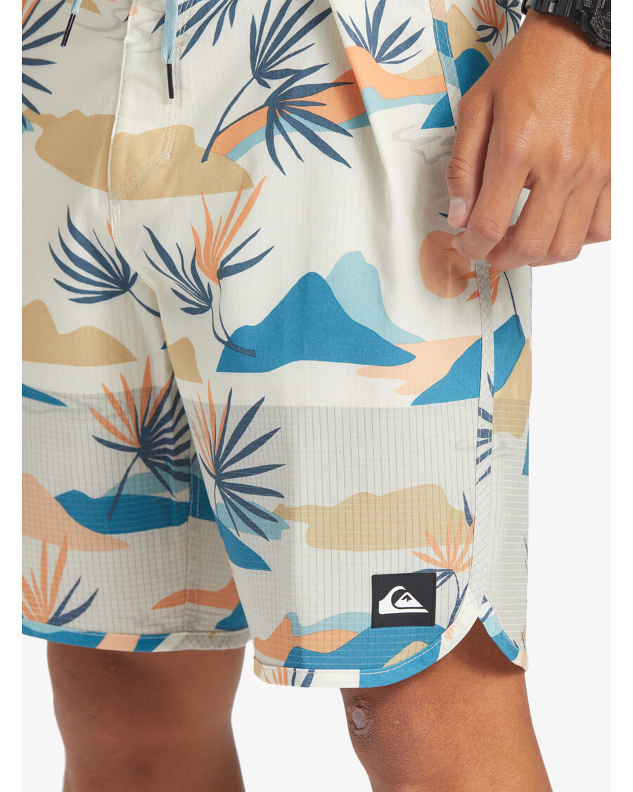 Quik Silver Highline Scallop 19" Boardshorts - Birch
