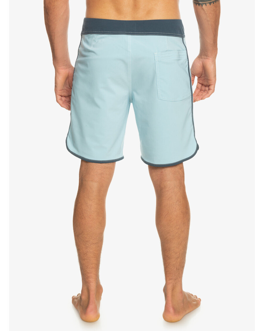 Quik Silver Original Scallop 18" Boardshorts - Sky Blue