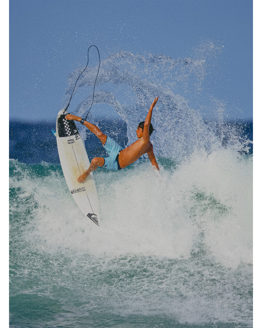 Quik Silver Original Scallop 18" Boardshorts - Sky Blue