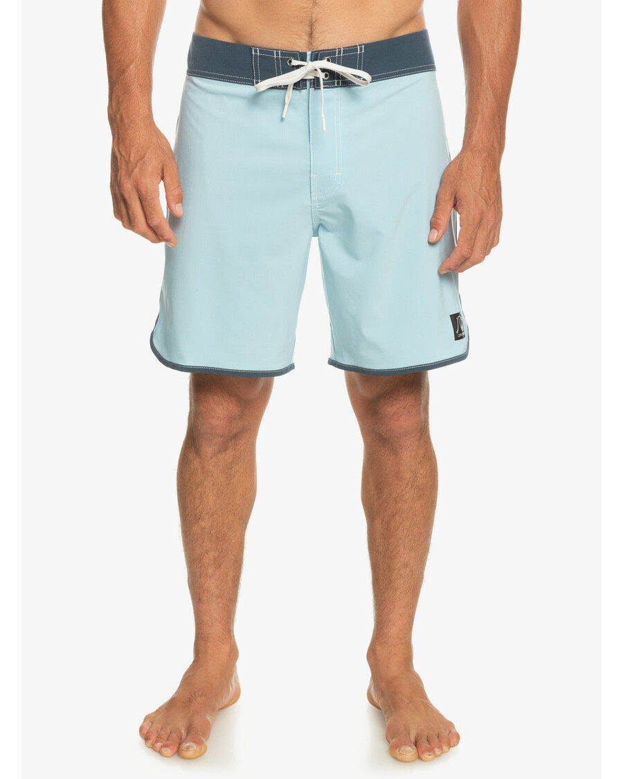 Quik Silver Original Scallop 18" Boardshorts - Sky Blue
