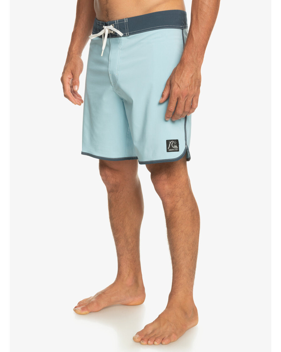Quik Silver Original Scallop 18" Boardshorts - Sky Blue