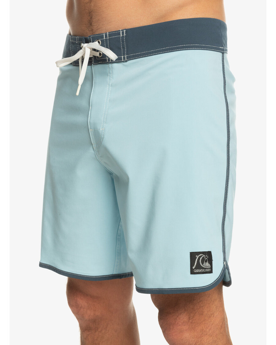 Quik Silver Original Scallop 18" Boardshorts - Sky Blue